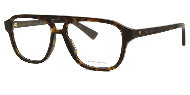 Bottega Veneta BV1294O 002 Pilot Tortoise Eyeglasses  display picture 3