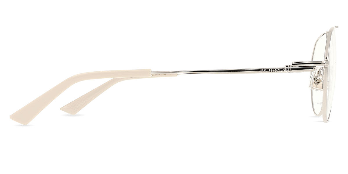 Bottega Veneta BV1302O 002 Silver Eyeglasses | SmartBuyGlasses US