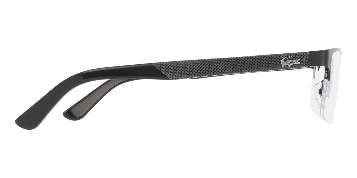 Lacoste L2237 002 Rectangle Black Eyeglasses | SmartBuyGlasses US