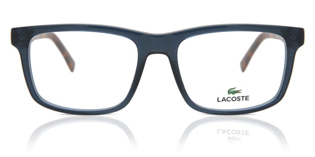 Lacoste L2890 400 Square Blue Eyeglasses | SmartBuyGlasses US display picture 3