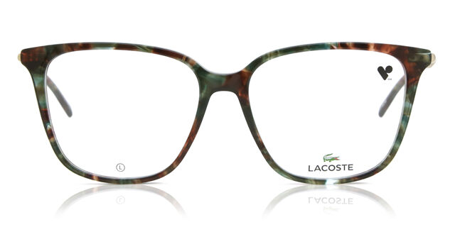 Lacoste L2940 340 Square Green Tortoise Eyeglasses  display picture 3