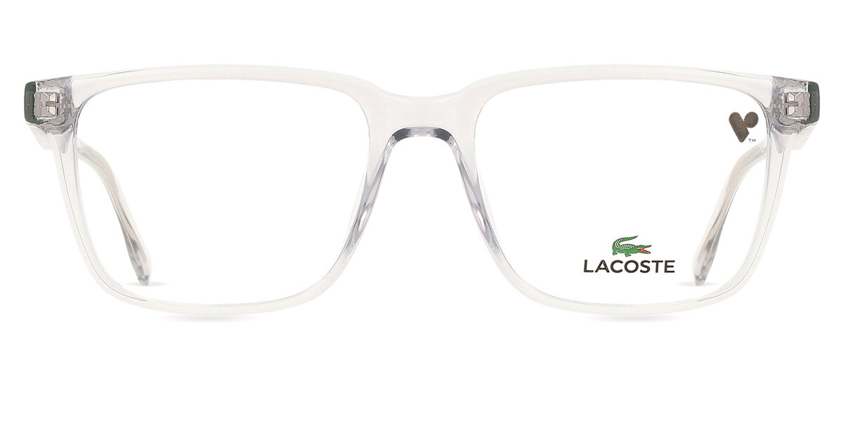 Lacoste L2963 N 035 Rectangle Transparent Grey Eyeglasses