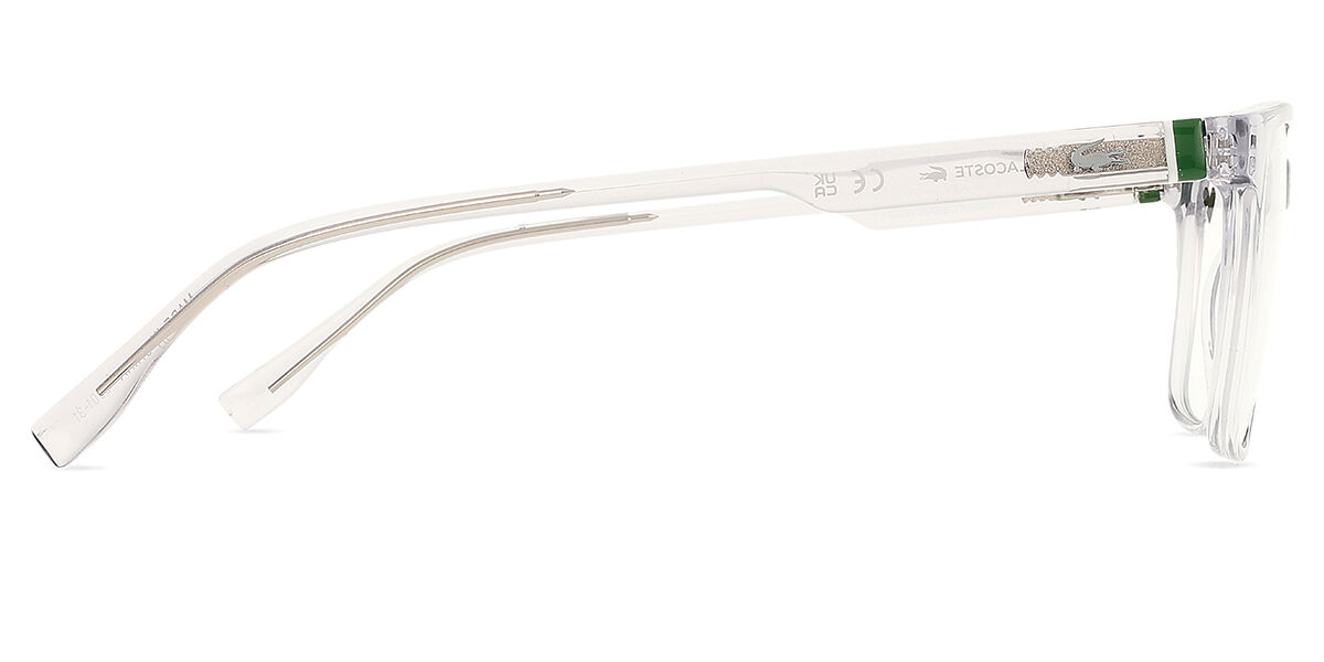 Lacoste L2963 N 035 Rectangle Transparent Grey Eyeglasses