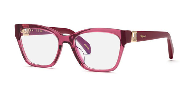 Chopard VCH401 0D66 Cat Eye Transparent Plum Purple  display picture 1