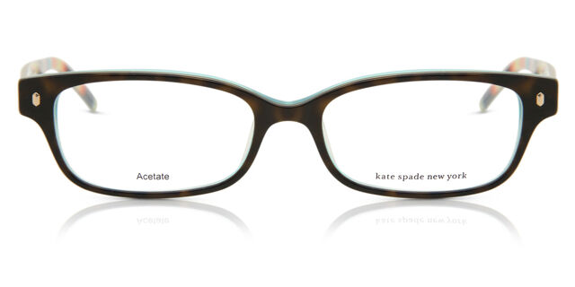 Kate Spade Lucyann X77 Rectangle Tortoise Aqua Striped  display picture 2
