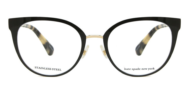 Kate Spade Dariela 807 Oval Black Eyeglasses  display picture 2