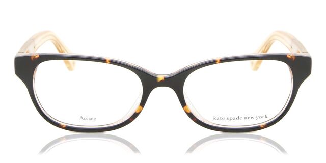 Kate Spade Rainey 086 Rectangle Dark Tortoise Eyeglasses  display picture 2