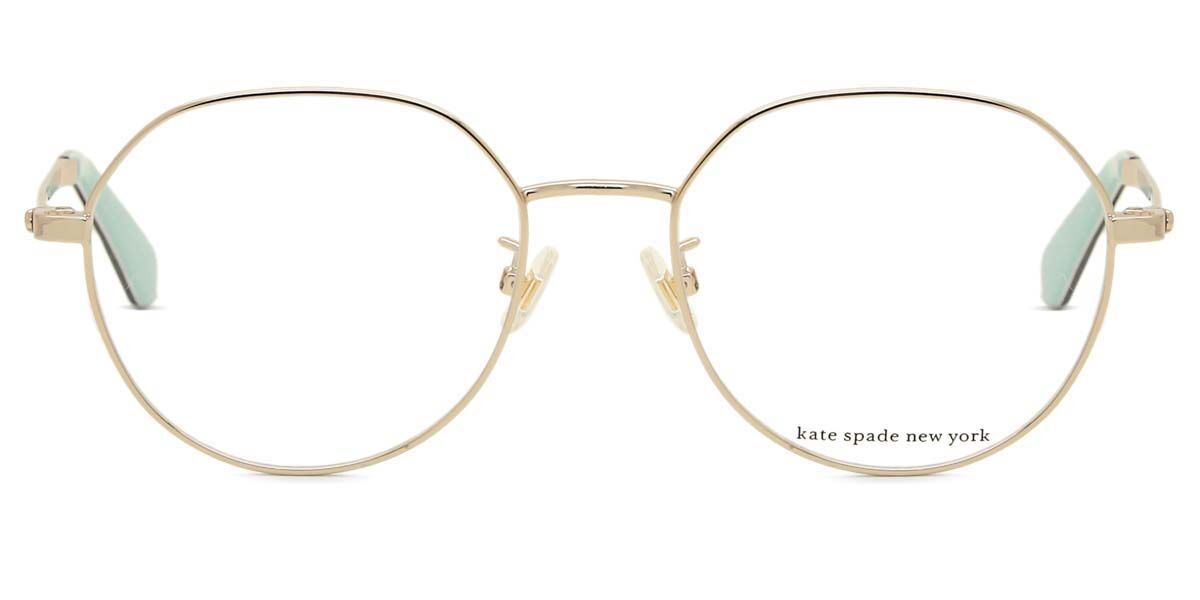 Kate Spade Paia/F Asian Fit 086 Oval Gold Eyeglasses
