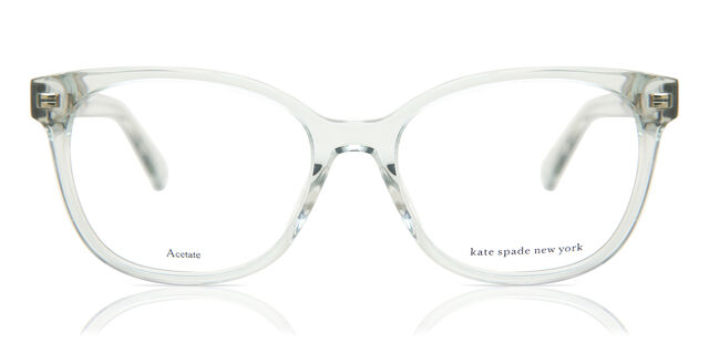 Kate Spade Payton 1ED 140 Clear Cat Eye Eyeglasses Frames Gold Floral Detail Kate Spade Payton Eyeglasses main image 4