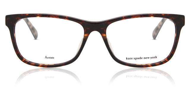 Kate Spade Calley 1NR Square Dark Beige Tortoise Eyeglasses