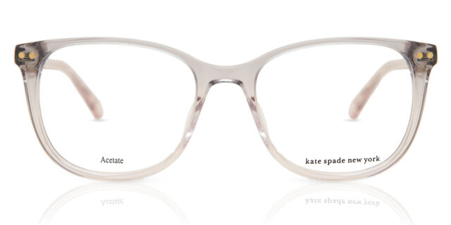 Kate Spade Joliet 7HH Square Transparent Grey Eyeglasses  display picture 3