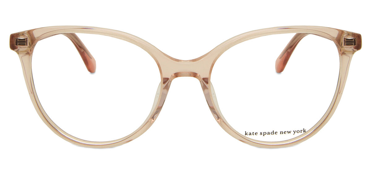 Kate Spade Adelle 10A Square Transparent Light Pink Eyeglasses
