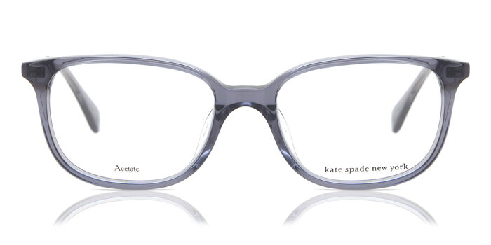 Kate Spade Natalia KB7 Grey Translucent Eyeglass Frames with Case 140mm Kate Spade Eyeglasses Natalia KB7 Transparent Gray Rimless  main image 4