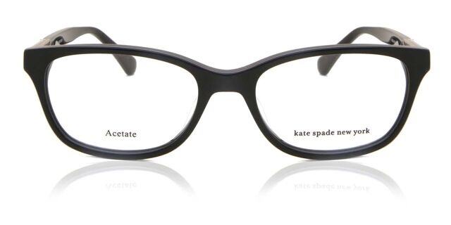 Kate Spade Hazen 807 Rectangle Shiny Black Eyeglasses  display picture 3