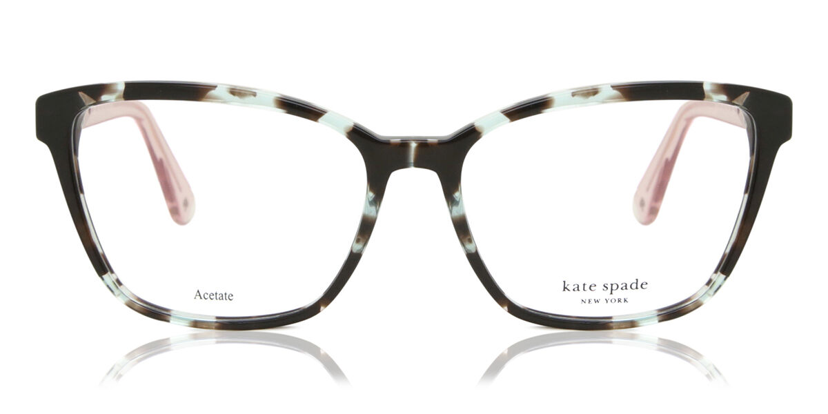 Kate Spade Belen XGW Square Blue Tortoise Eyeglasses