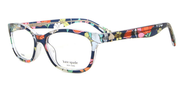 Kate Spade Floral Multicolor Women\'s Eyeglasses BRYLIE Kate Spade BRYLIE - X19 Pattern Multicolor | Eyeglasses Woman main image 3