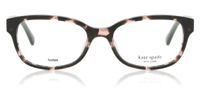 Kate Spade Violette HT8 Rectangle Pink Tortoise Eyeglasses  display picture 1