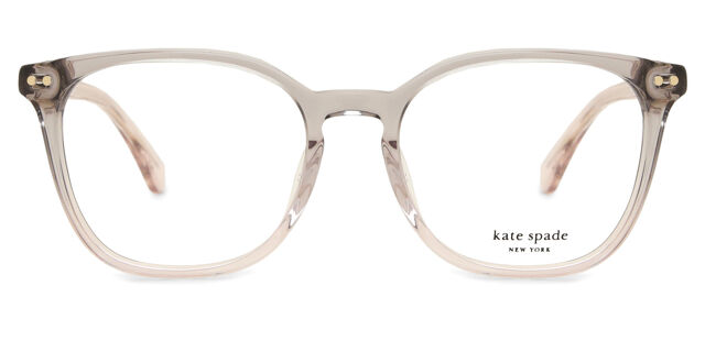 kate spade New York Taupe transparent Glasses HERMIONE 2 Kate Spade KS HERMIONE 2 KB7 - Eyeglasses for Woman  main image 4