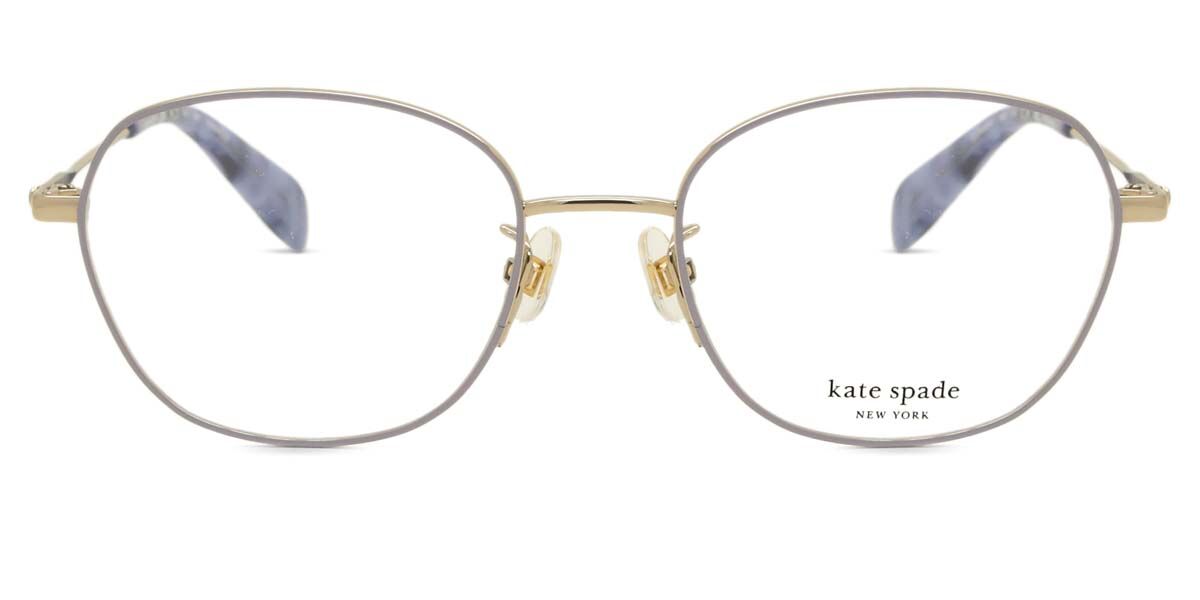 Kate Spade Clover/F Asian Fit 789 Lilac Purple/Gold Eyeglasses