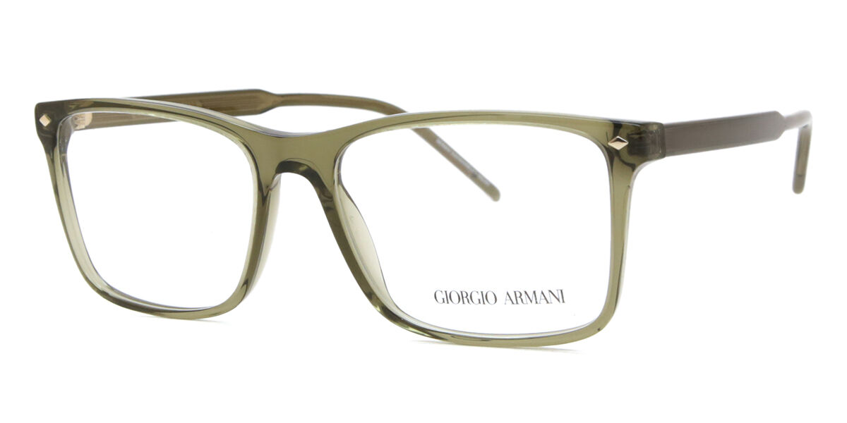 Giorgio Armani AR7258 6074 Transparent Green Eyeglasses