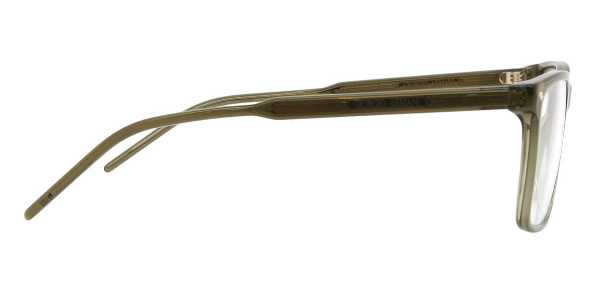 Giorgio Armani AR7258 6074 Square Transparent Green Eyeglasses