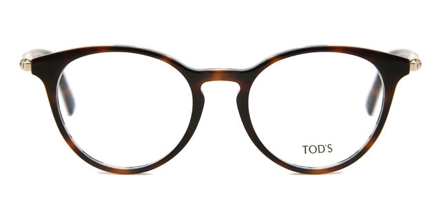 TODS TO5184 056 Round Tortoiseshell Eyeglasses 