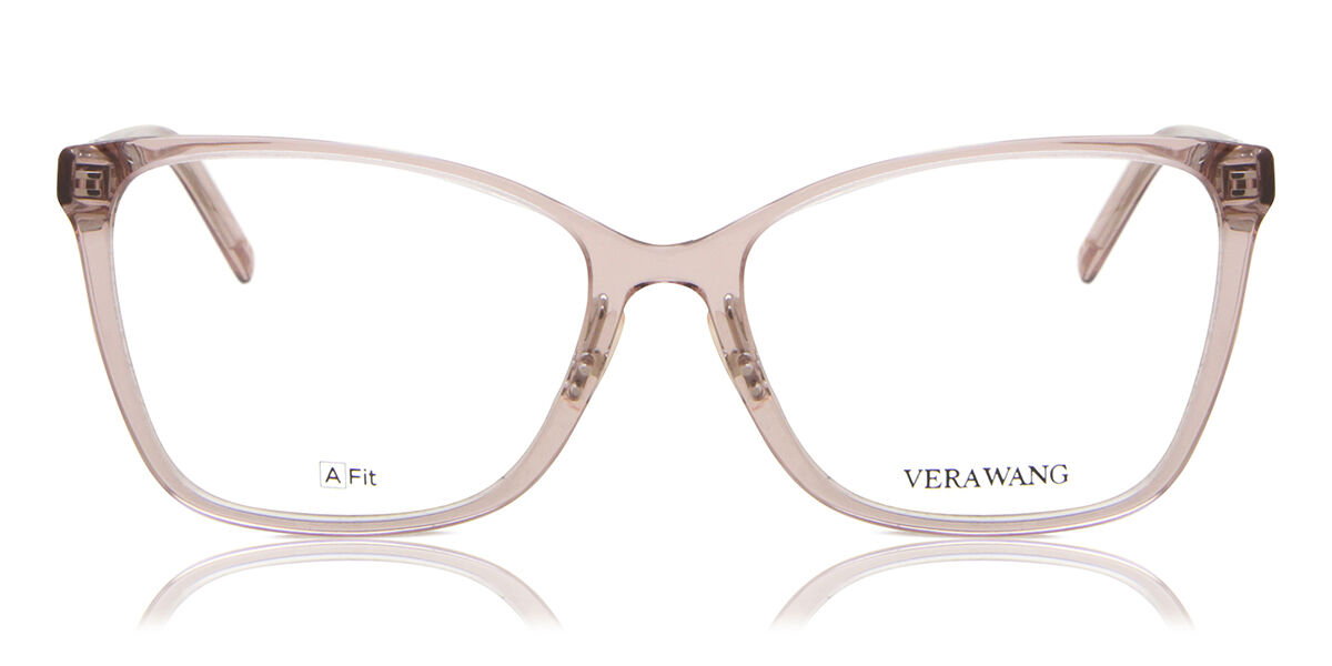 Vera Wang VA62 Blush Clear Blush Pink Eyeglasses 