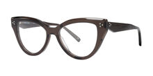Vera Wang V589 Red Tortoise Cat Eye Red Tortoise Eyeglasses  display picture 2