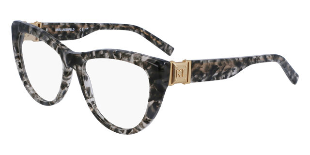 Karl Lagerfeld KL6133 062 Cat Eye Grey Tortoise Eyeglasses  display picture 1
