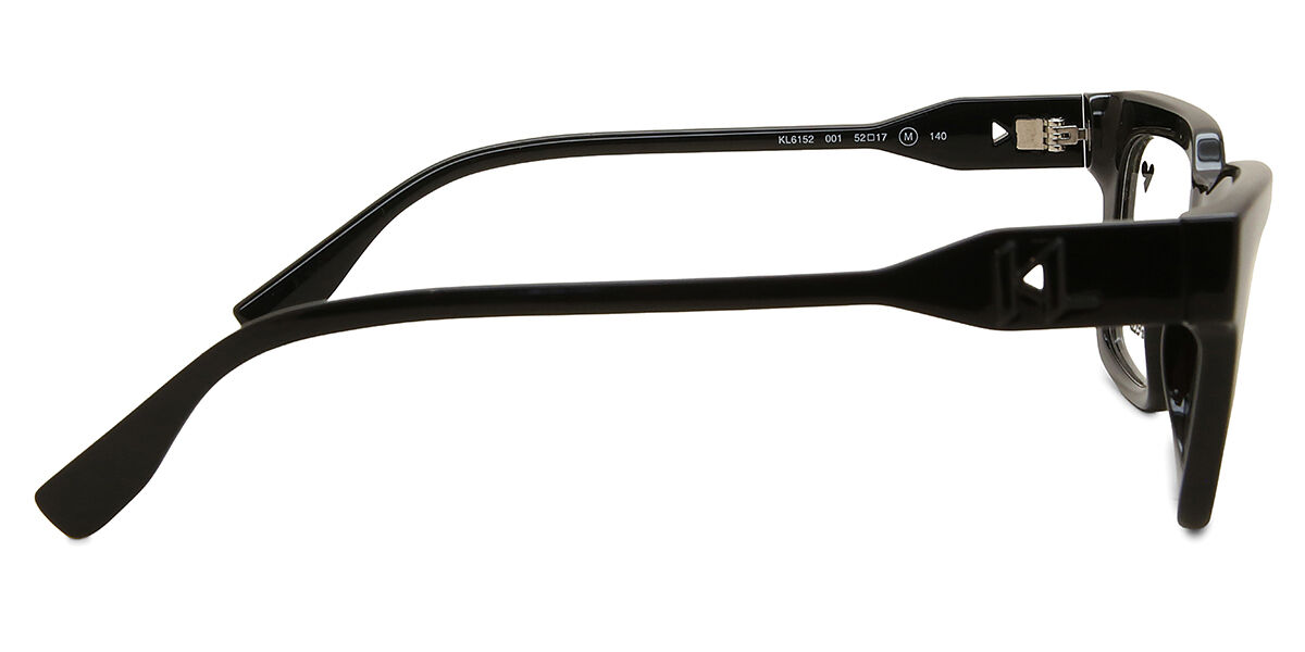 Karl Lagerfeld KL6152 001 Rectangle Black Eyeglasses