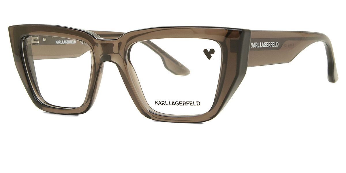 Karl Lagerfeld KL6153 020 Transparent Grey Eyeglasses