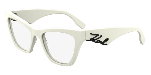 Karl Lagerfeld KL6171 105 Cat Eye White Eyeglasses  display picture 3