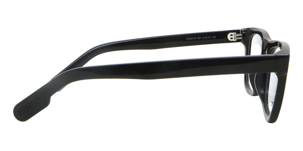 Kenzo KZ 50010I 001 Square Shiny Black Eyeglasses | SmartBuyGlasses US