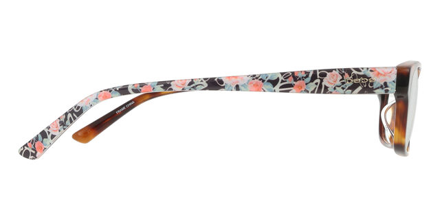Bebe BB5183 200 Rectangle Dark Brown Tortoise Eyeglasses  display picture 1