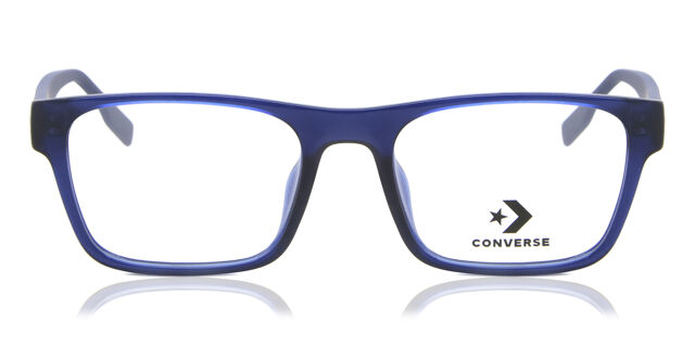 Converse Blue Round Eyeglasses in blue CONVERSE K307 BLUE GREY KIDS ROUND AUTHENTIC FRAMES  main image 4