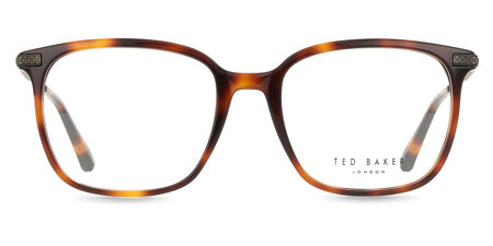 Ted Baker Men\'s Brown Tortoise shell Rectangular Prescription Glasses and case TM003 Eyeglasses - Ted Baker Authorized Retailer  main image 3