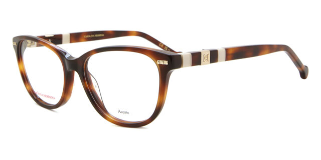 Carolina Herrera CH 0048 C1H Cat Eye Tortoise Eyeglasses  display picture 1