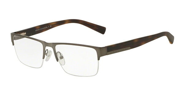 Armani Exchange AX1018 6017 Square Brown Eyeglasses