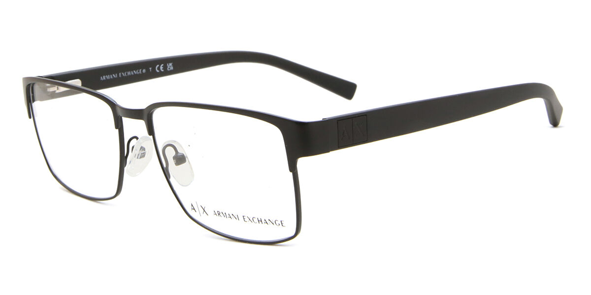 Armani Exchange AX1019 6063 Square Black Eyeglasses