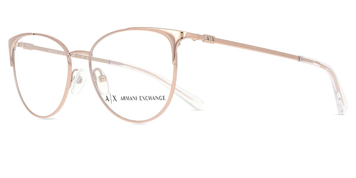 Armani Exchange AX1034 6103 Cat Eye Rose Gold Eyeglasses