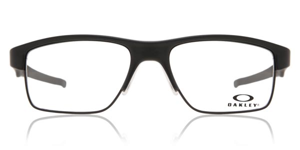 Oakley OX3128 CROSSLINK SWITCH 312801 Browline Black Eyeglasses