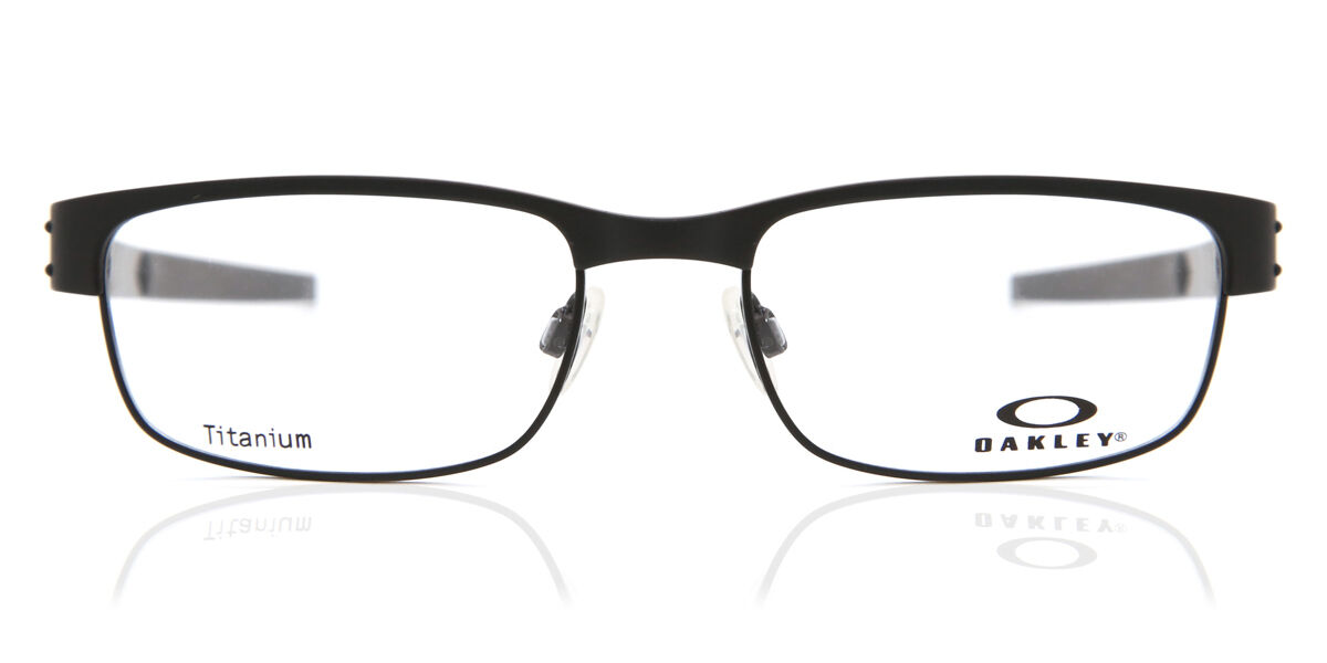 Oakley OX5038 METAL PLATE 22-198 Rectangle Matte Black Eyeglasses