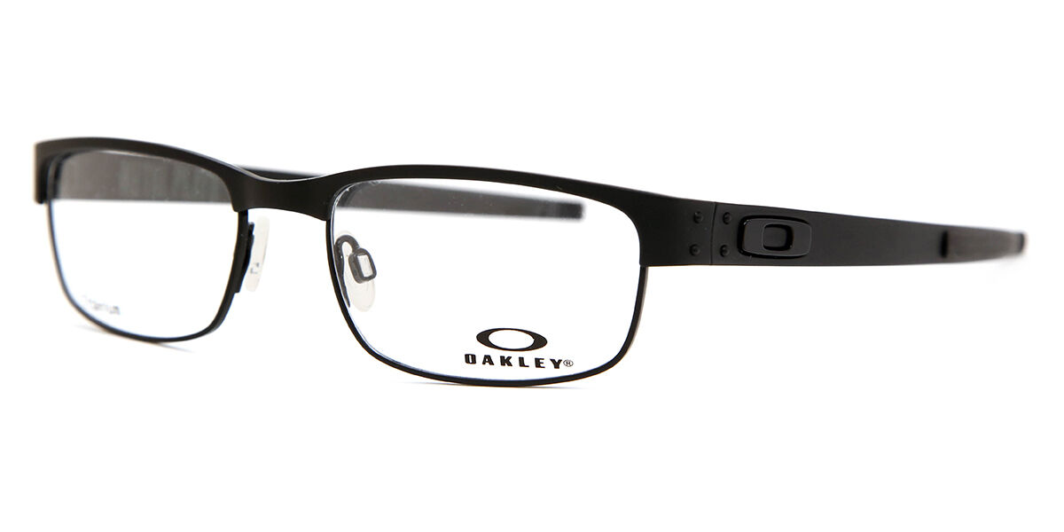 Oakley OX5038 METAL PLATE 22-198 Rectangle Matte Black Eyeglasses