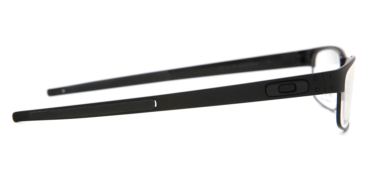 ODIUM blackl ブラックメタル Oakley Metal Plate Matte Black Eyeglasses | Includes FREE Rx Lenses