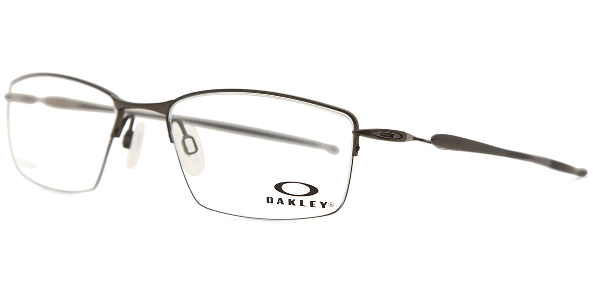 イケピー Oakley OX5113 LIZARD 511302 Rectangle Pewter Brown Eyeglasses