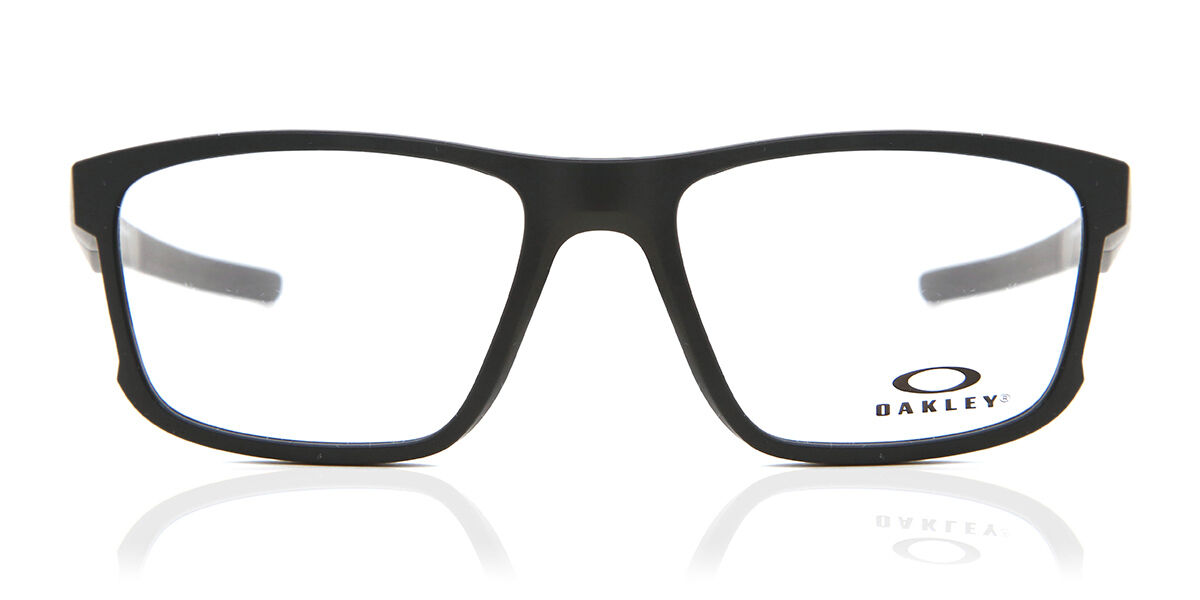 Oakley OX8078 HYPERLINK 807801 Rectangle Satin Black Eyeglasses