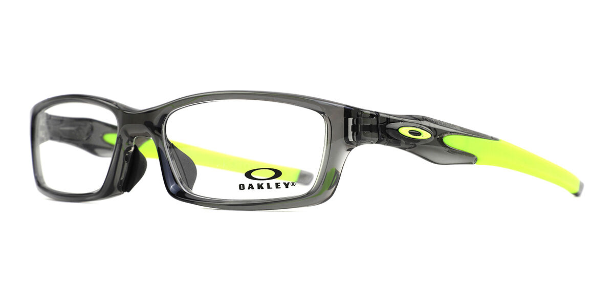 Oakley OX8118 CROSSLINK Asian Fit 811802 Rectangle Polished Grey