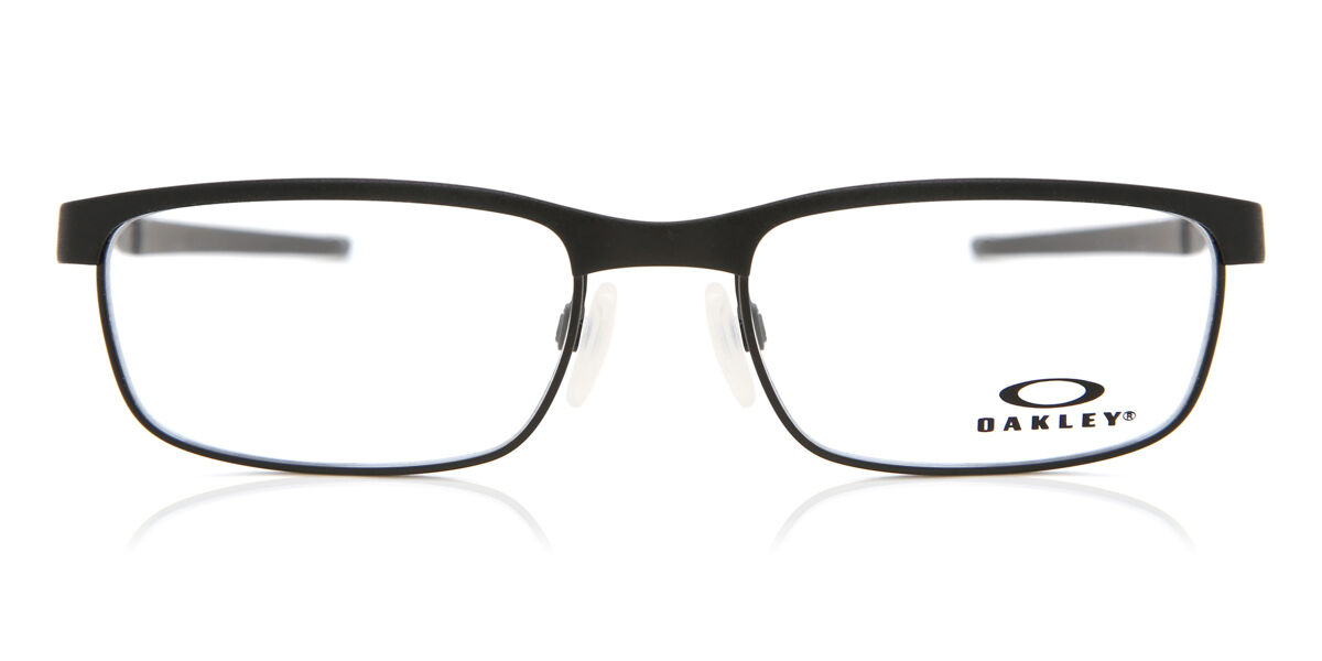 Oakley OX3222 STEEL PLATE 322201 Rectangle Powder Coal Black