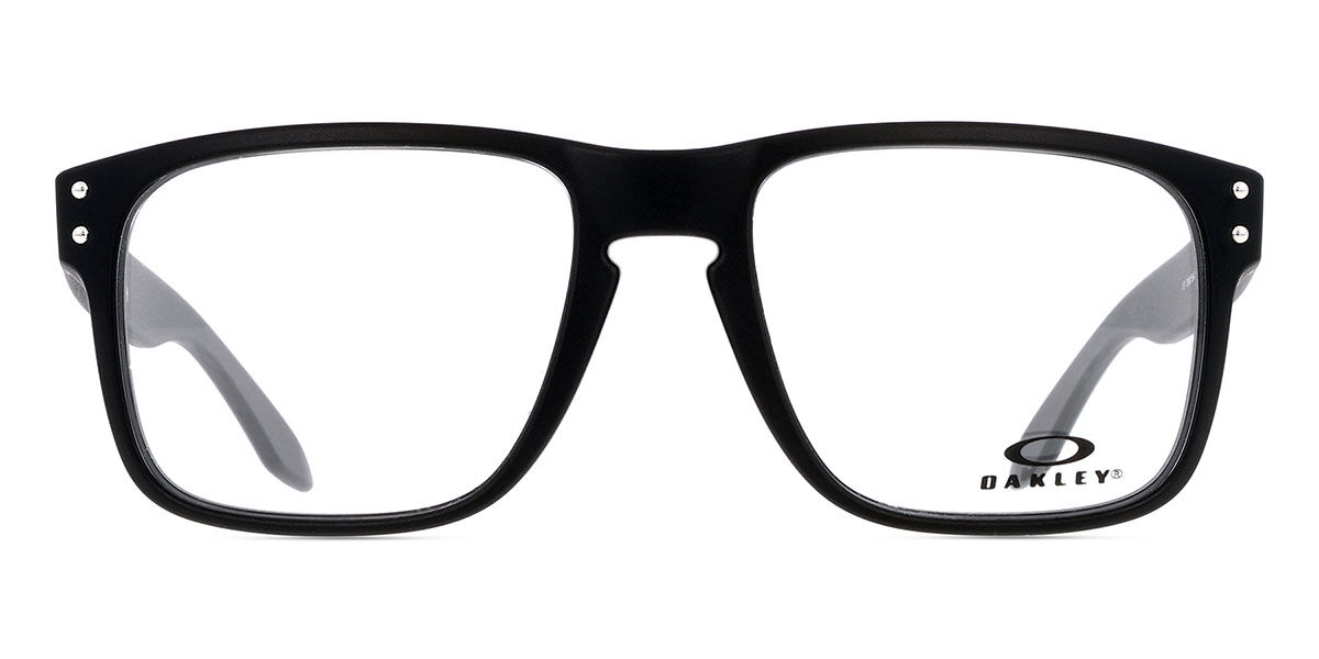 Oakley OX8156 HOLBROOK RX 815601 Rectangle Satin Black Eyeglasses