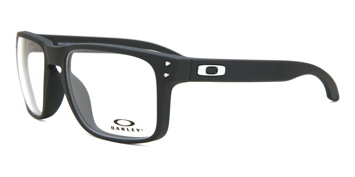 Oakley OX8156 HOLBROOK RX 815601 Rectangle Satin Black Eyeglasses